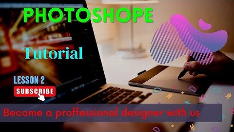 Pashto Photoshop tutorial lesson 2 پښتو فتوشاپ دویم درس 