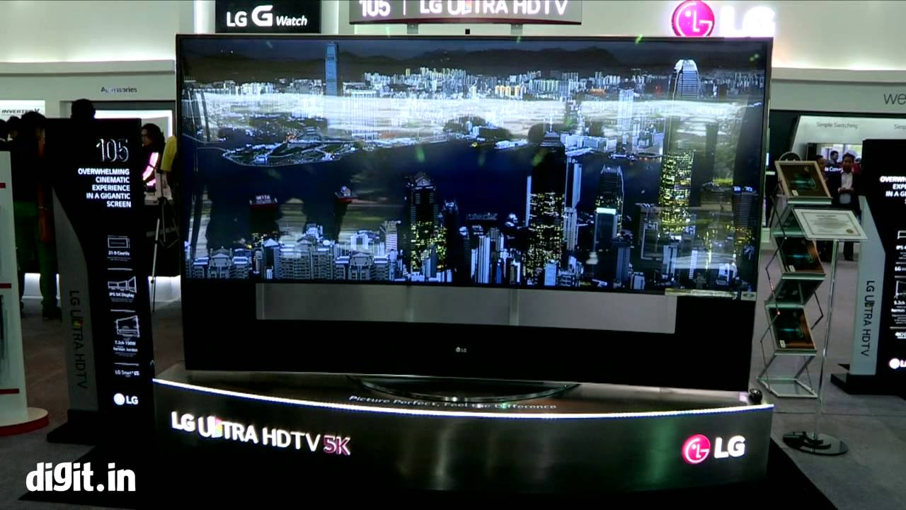 World S First 5k Television From Lg Youtube