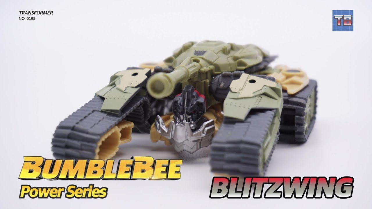 Transformers Bumblebee Power series BLITZWING! Movie Robot Video Review! YouTube