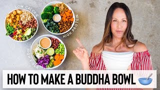 HOW TO MAKE A VEGAN BUDDHA BOWL // 3 DELICIOUS & EASY RECIPE IDEAS