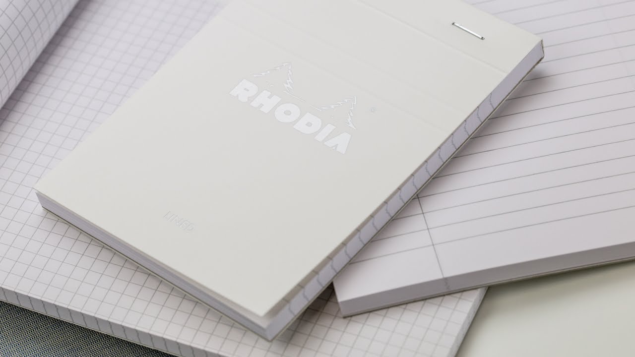Rhodia Ice Side Stapled A5 Notebooks - Lined - Pen Boutique Ltd