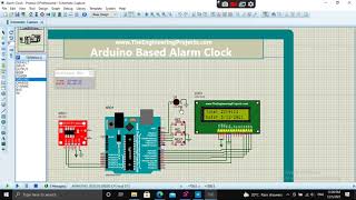 Arduino Alarm Clock | Proteus Simulation