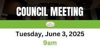 County Council - Tuesday June 3, 2025