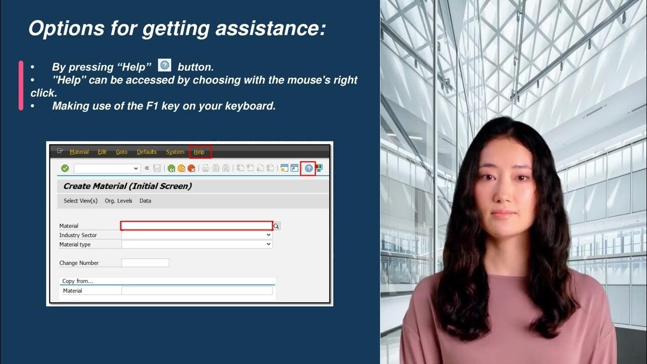 Getting help docs from SAP Gui - YouTube