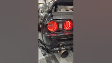 Infinity tail lights on an R32 Skyline GTR
