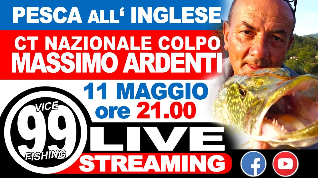 parte 2/2 PESCA ALL'INGLESE con MASSIMO ARDENTI su VICE99FISHING LIVE STREAMING 11/05/2020 parte 2/2 PESCA ALL'INGLESE con MASSIMO ARDENTI su VICE99FISHING LIVE STREAMING 11/05/2020