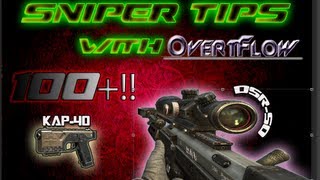 103 Kills w DSR-50 Sniper! 100+ Gameplay! SNIPING TIPS - HOW TO SNIPE for Black Ops 2! *BO2*