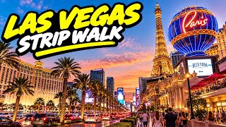 Las Vegas Strip Walk | Paris Hotel & Casino to Horseshoe Walking Tour | October 2026