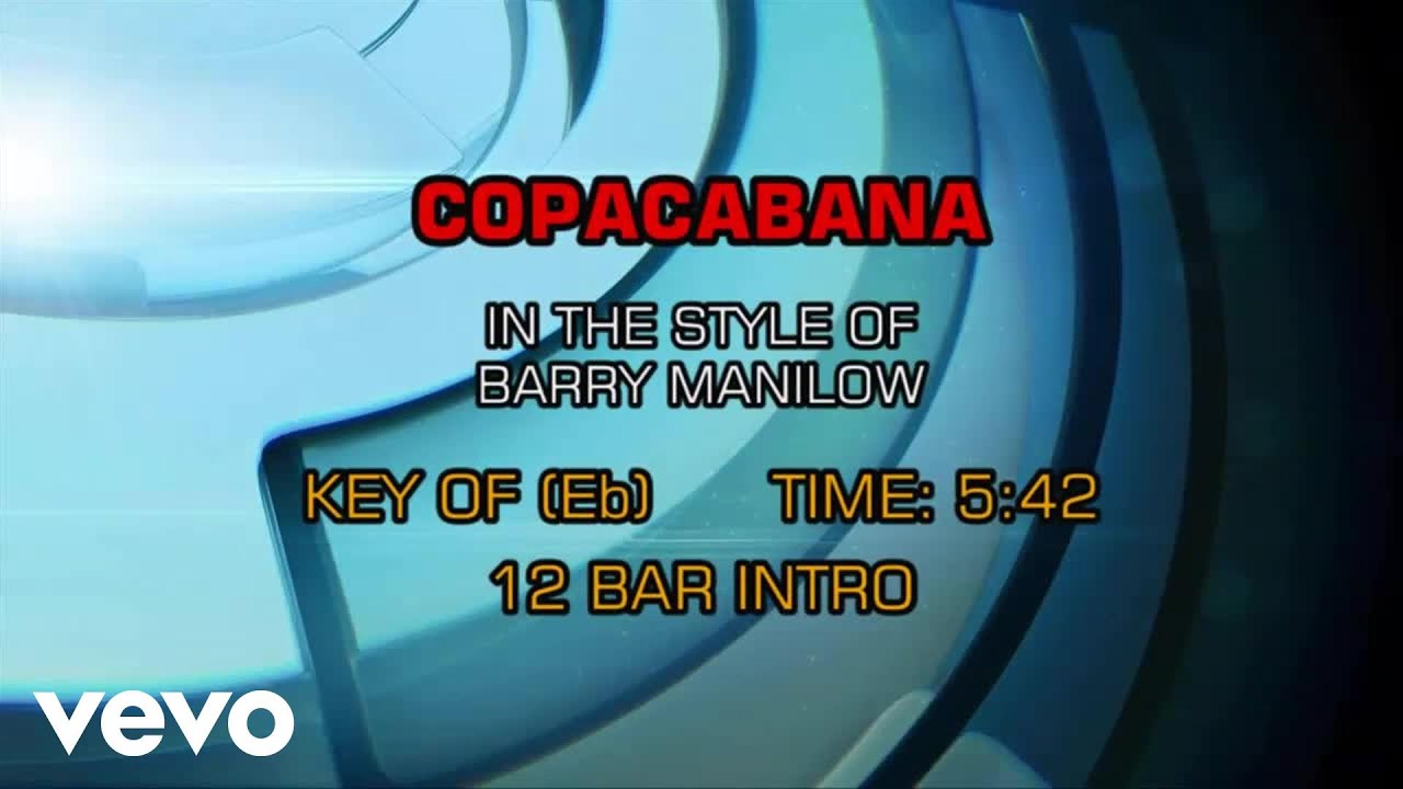 Barry Manilow - Copacabana (Karaoke) - YouTube Music