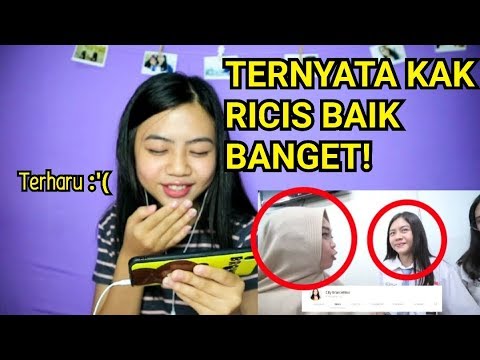 REAKSI NONTONIN VLOG KAK RICIS KE KELAS AKU?!(Part 2)