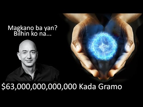 Antimatter - 63 Trillion Dollars Kada Gramo