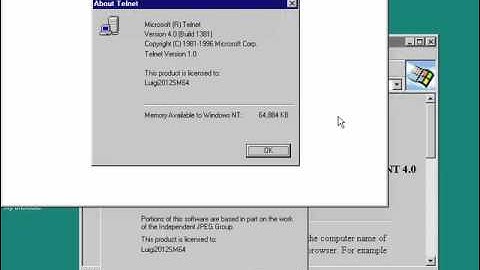Windows NT 4.0 Workstation Pre-Release on Virtual PC 2007