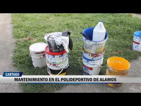 MANTENIMIENTO AL POLIDEPORTIVO DE ALAMOS EN CARTAGO