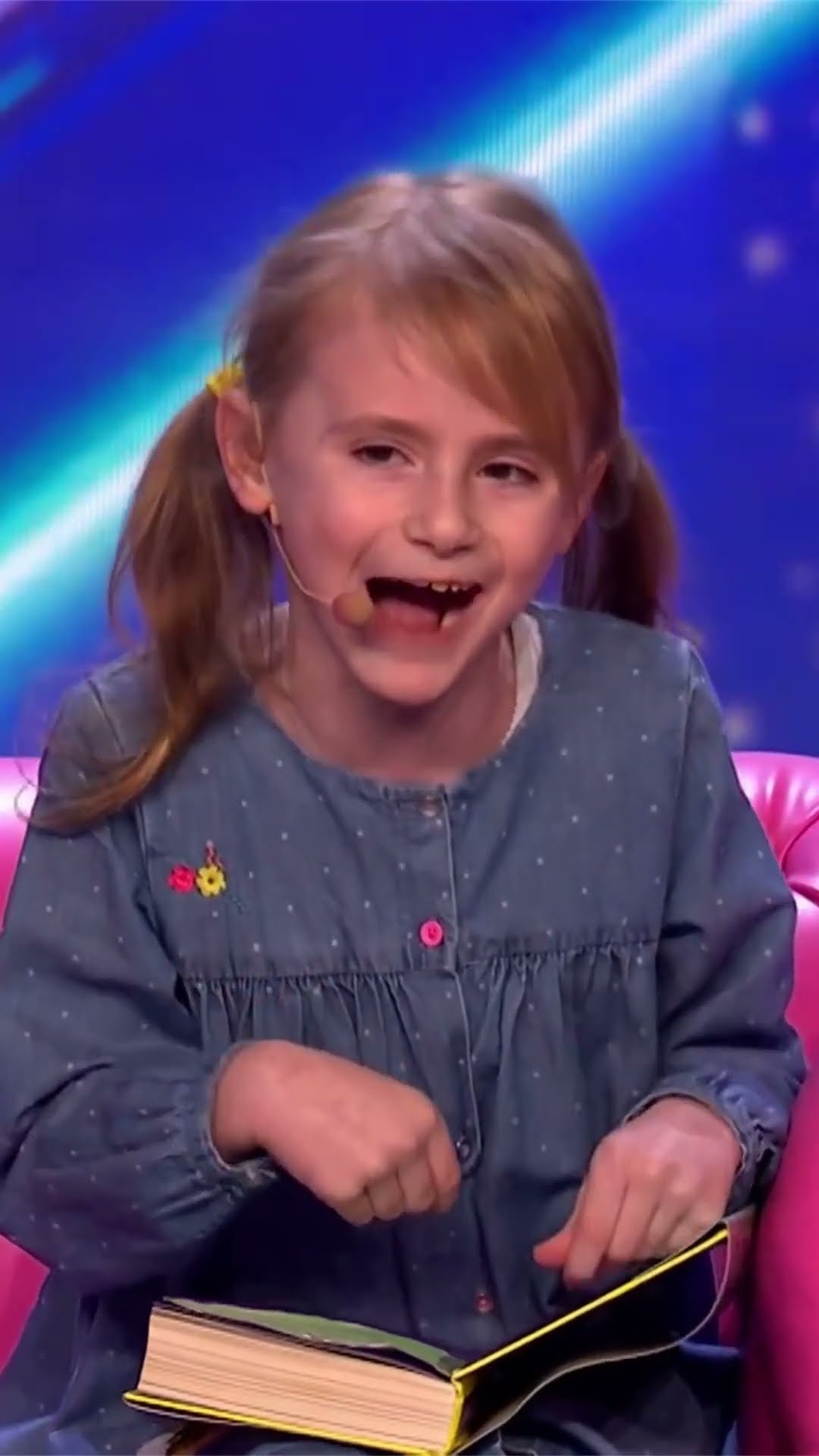 UNBELIEVABLE Animal Impressions from 8 Year Old Jessica on Britain's Got Talent! #shorts