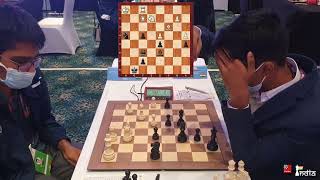 Asian Chess Championship: Praggnanandhaa beats Pranav Anand, moves