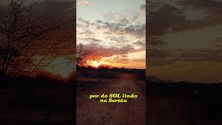 Lindo por do SOL no sertão