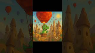 Gezgin Dino Kapadokya’da! 🦕🎈✨ @gezgindino Kapadokya #Masal #Shorts #Çocuklarİçin  #kidseducatio