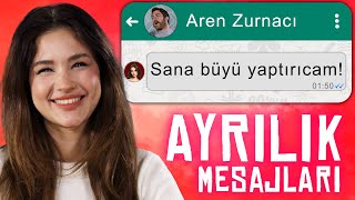 SEVGİLİLERİN AYRILIK MESAJLARI!