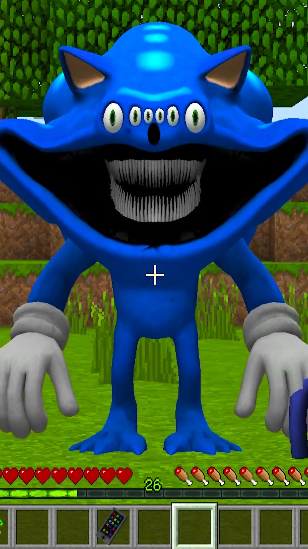 ВСЯ ЭВОЛЮЦИЯ ШИН ТЕЙПН СОНИК В МАЙНКРАФТ #Shorts