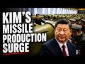 Kim Orders 2.5x Missile Production Surge as North Korea Expands Arsenal Ahead of China's Xi Visit