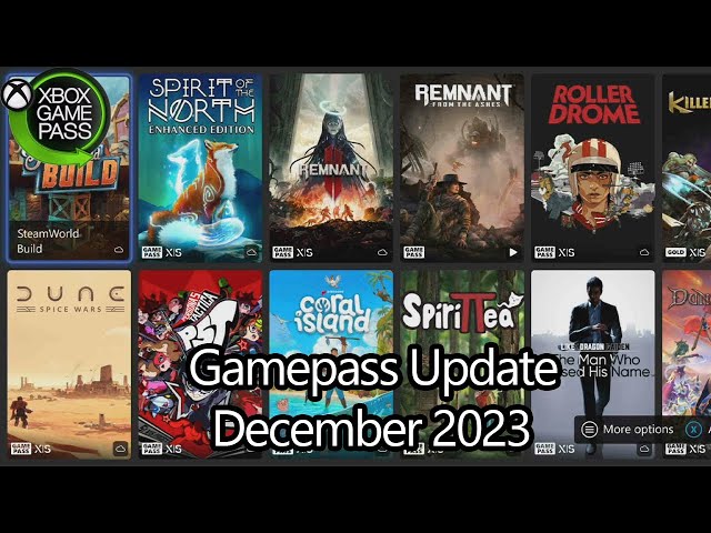 The Best Games On Xbox Game Pass (December 2023)