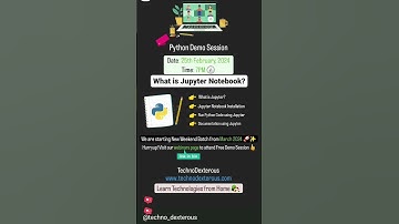 What is Jupyter Notebook? #remotelearning #datascience #python #itjobs