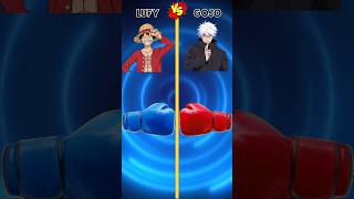 Luffy vs Gojo 🔥 Ultimate Anime Fan Battle! #shorts #shortsfeed #comparison #anime