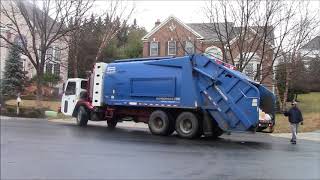 CNG CCC LET2 / Loadmaster Excel Rear Loader Garbage Truck