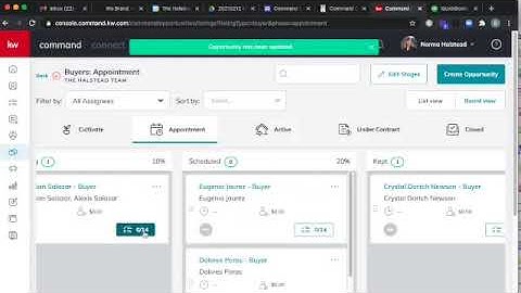 Adding Opportunity Checklists