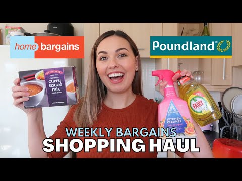 Weekly Poundland & Home Bargains Haul | March 2022