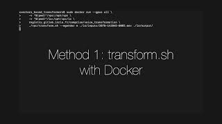 COMPRISE Voice Transformer Installation + Use screenshot 1