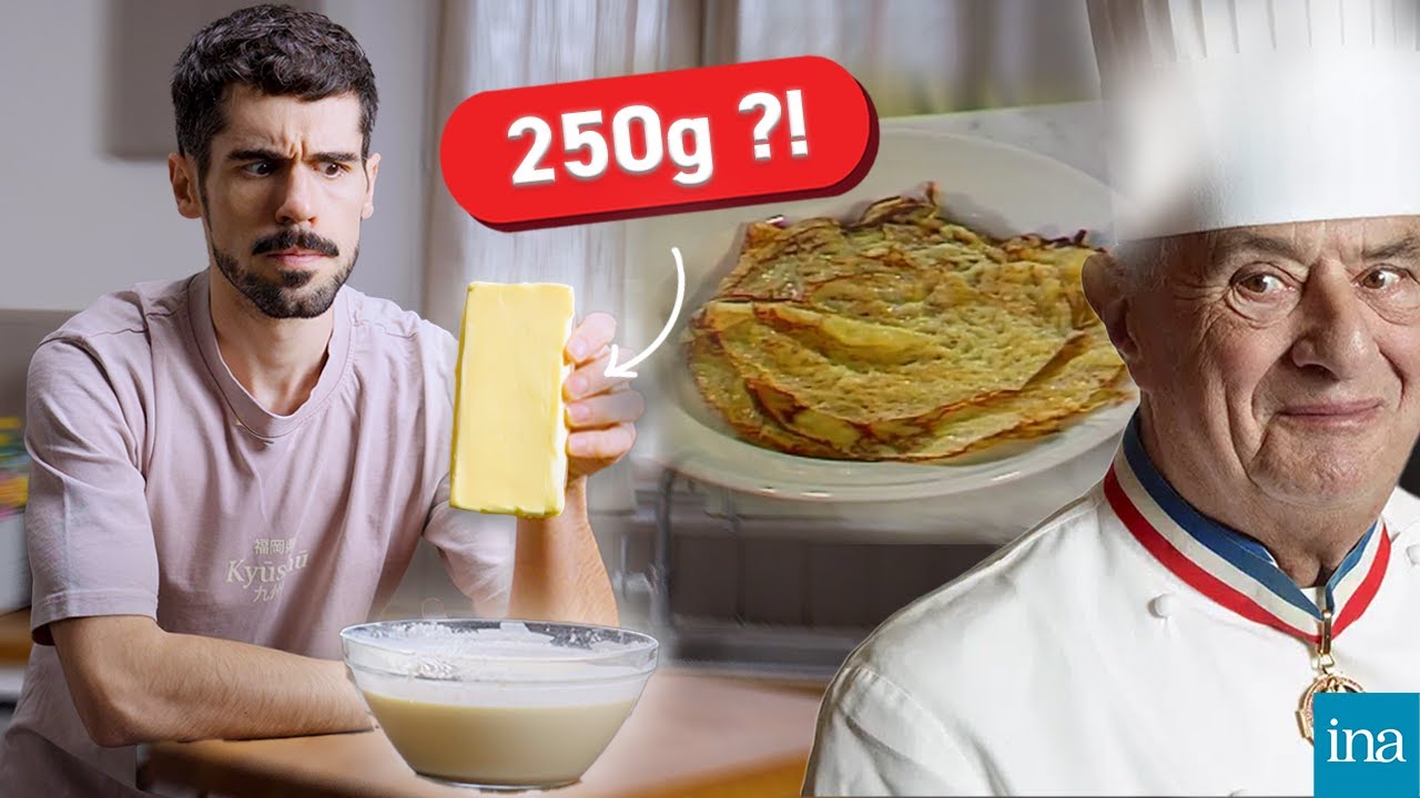 J'ai fait les CRÊPES de Paul Bocuse... et j'ai compris un truc.