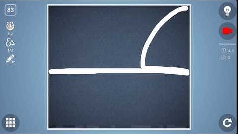 Check out how I solved level 83 in Brain It On! #BrainItOn