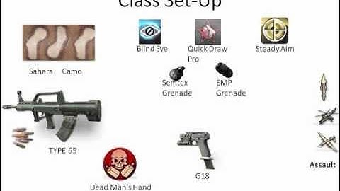 MW3 Class Set-up TYPE-95