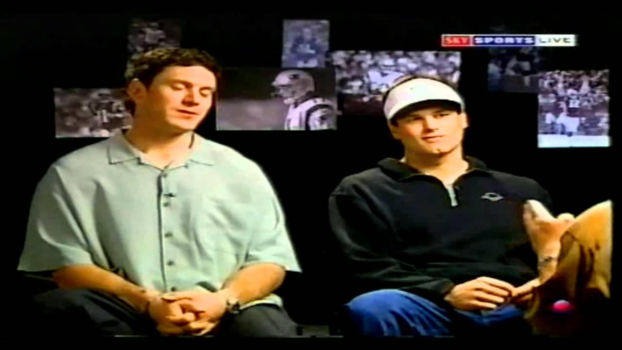 Tom Brady Interview with Bledsoe Before Super Bowl 2002