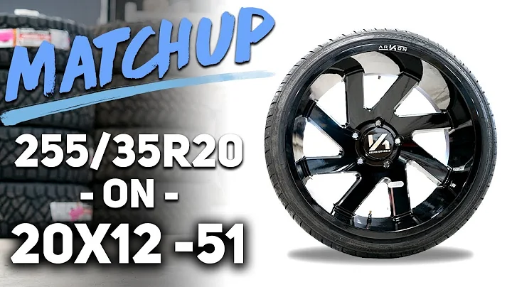 Custom Offsets Match Up: 255/35R20 on 20x12 -51