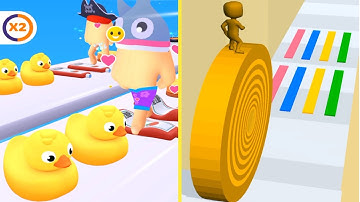 Crushy Fingers ASMR game Vs layers Roll gameplay | asmr satisfying sounds | relaxing