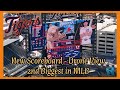 Exploring the magnificent detroit tigers scoreboard  a drones eye view 2nd biggest in mlb