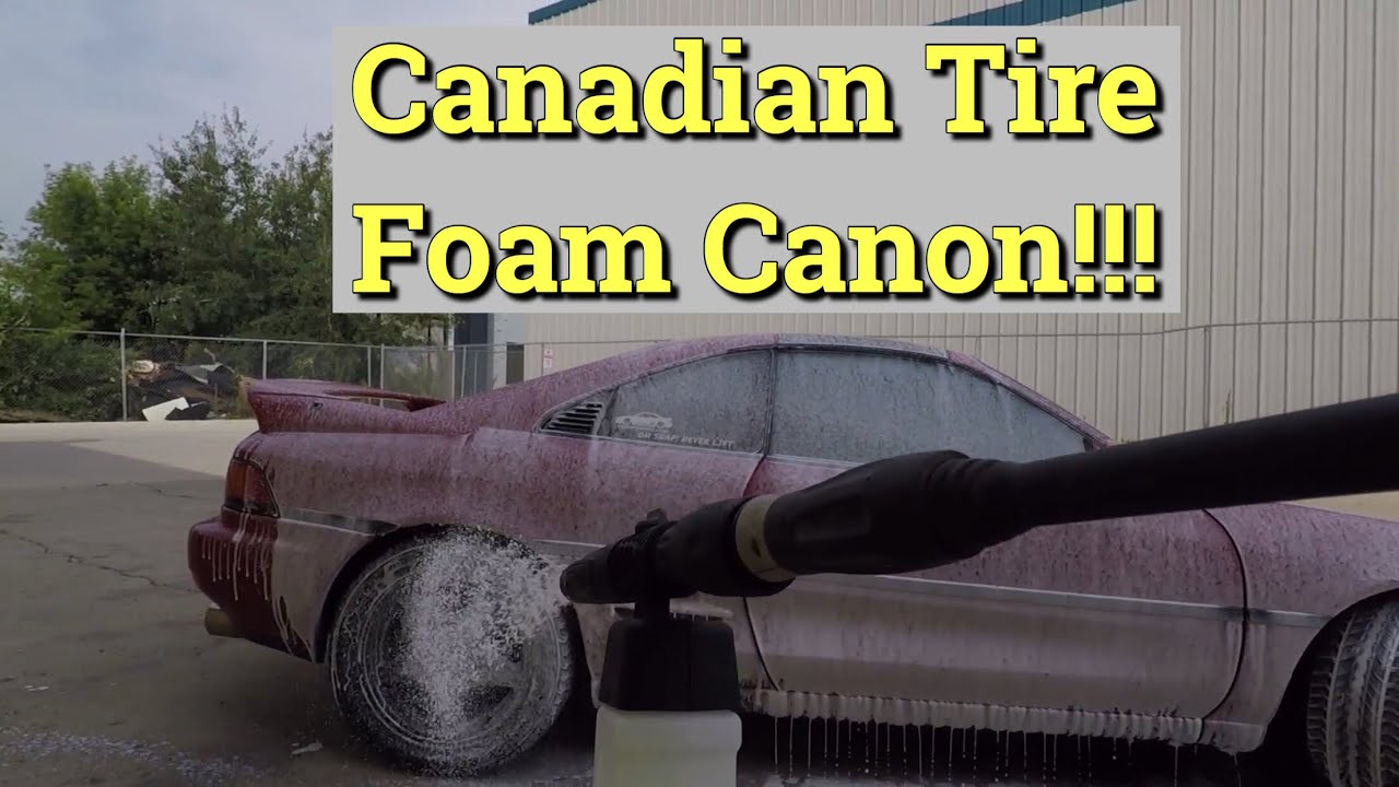 Simoniz Foam Blaster from Canadian tire review YouTube