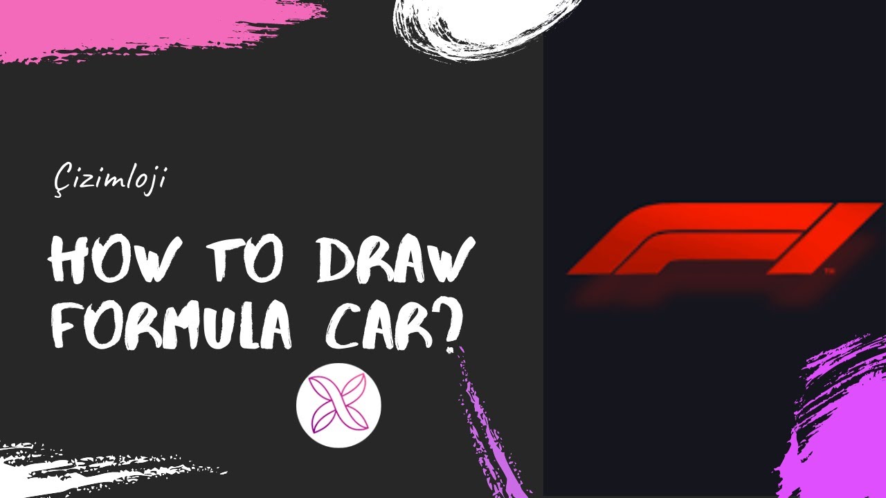 How to draw formula 1 car? - YouTube