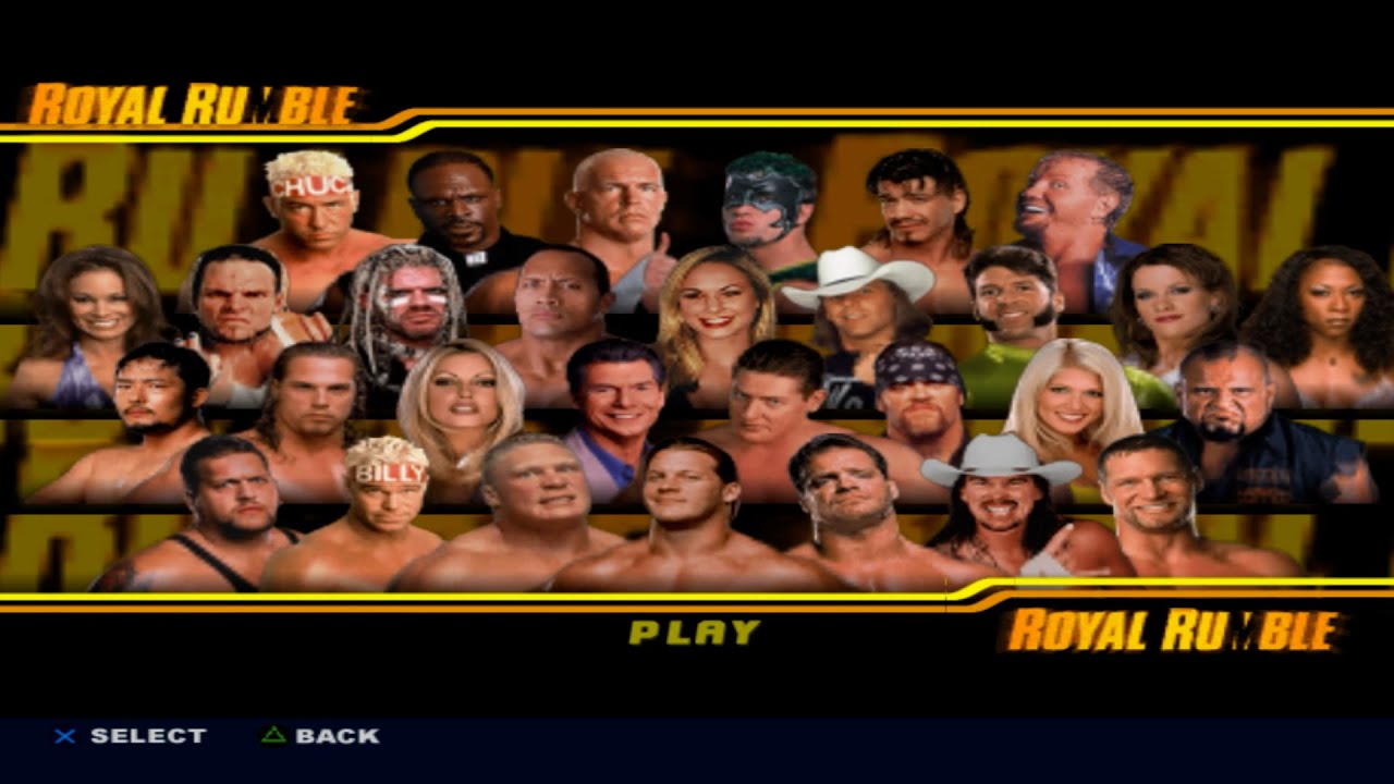 WWE SmackDown! Shut Your Mouth - ROYAL RUMBLE