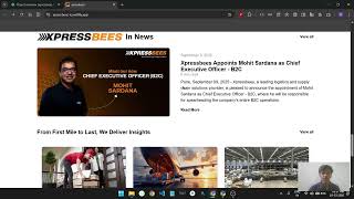 Clone XpressBees Website Using HTML & CSS