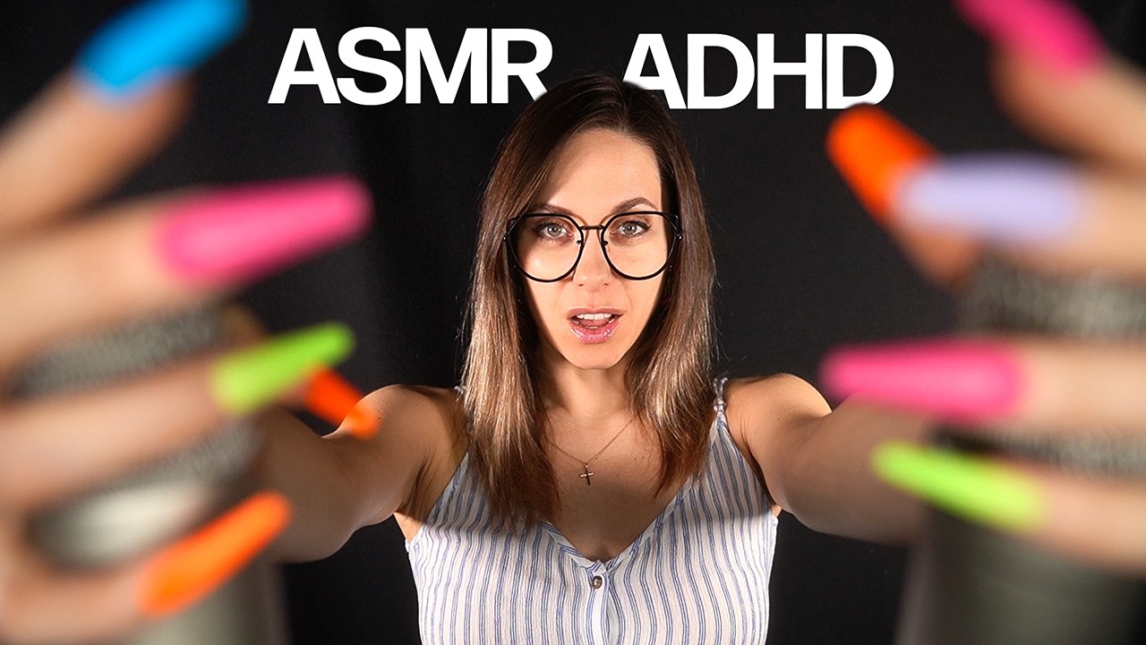 ASMR OVERSTIMULATING YOU (ADHD, Fast & Aggressive)  for 100 % tingles