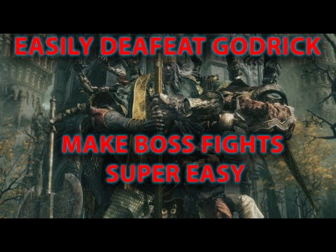 ELDEN RING TIPS AND TRICKS MAKE BOSS FIGHTS EASY WITH THIS SUMMON.  HOW TO KILL GODRICK BOSS EASILY