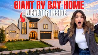 Tour This MASSIVE Home near Boise that Has an Elevator AND RV Garage?