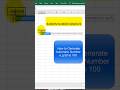 Excel Trick Random Number Generate #randbetween