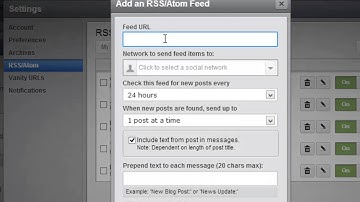 How to use Hootsuite RSS Feature to automatically tweet.