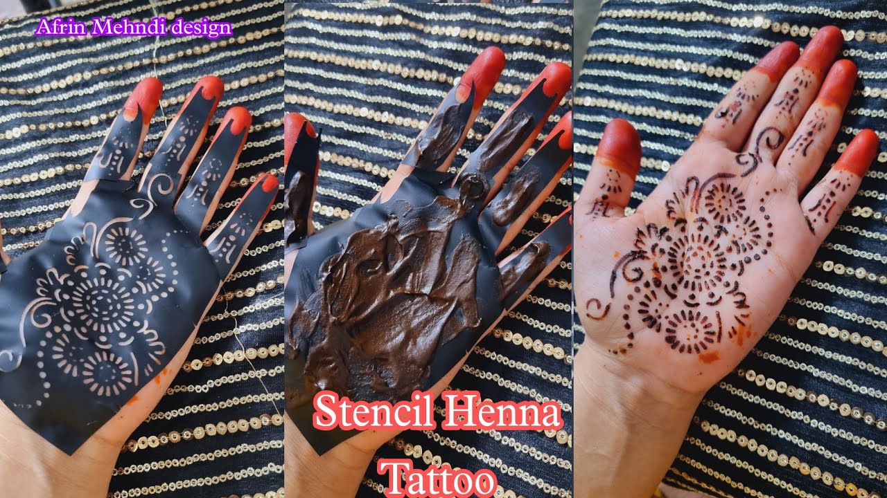 Amazon.com : 6 Sheets Henna Temporary Tattoo Stickers, Waterproof Lace  Pattern Tattoos Mystery Flower Body Art Henna Sticker for Women Girls DIY  Body Face Arms Legs (#2-6pcs) : Beauty & Personal Care
