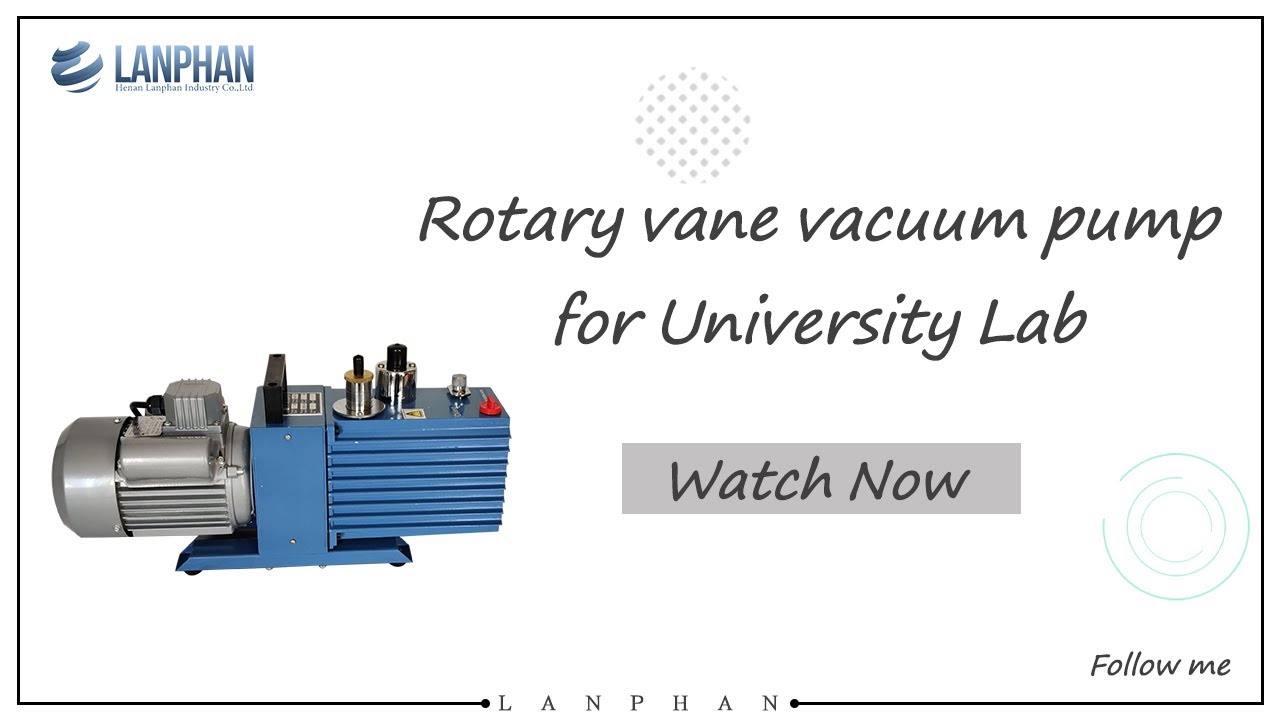 rotary vane vacuum pump for University Lab YouTube