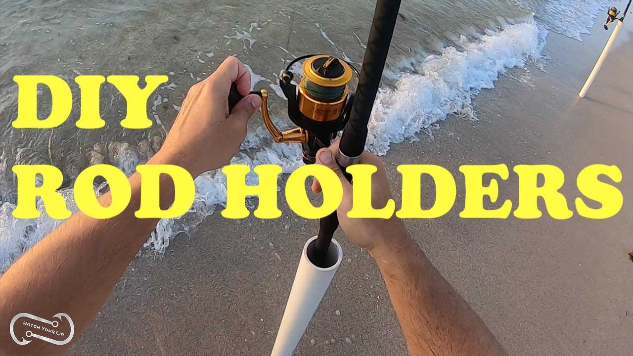 DIY SAND SPIKES - HOW TO MAKE YOUR OWN ROD HOLDERS FOR BEACH